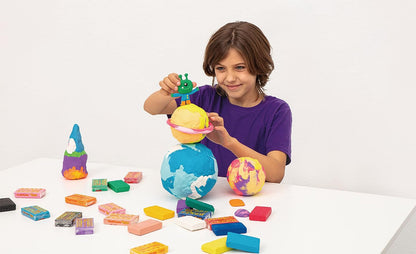 Jovi Plastiline, Easy mouldable Modelling Clay for Children Aged 2 and up, 15 Colours, 15 g Each