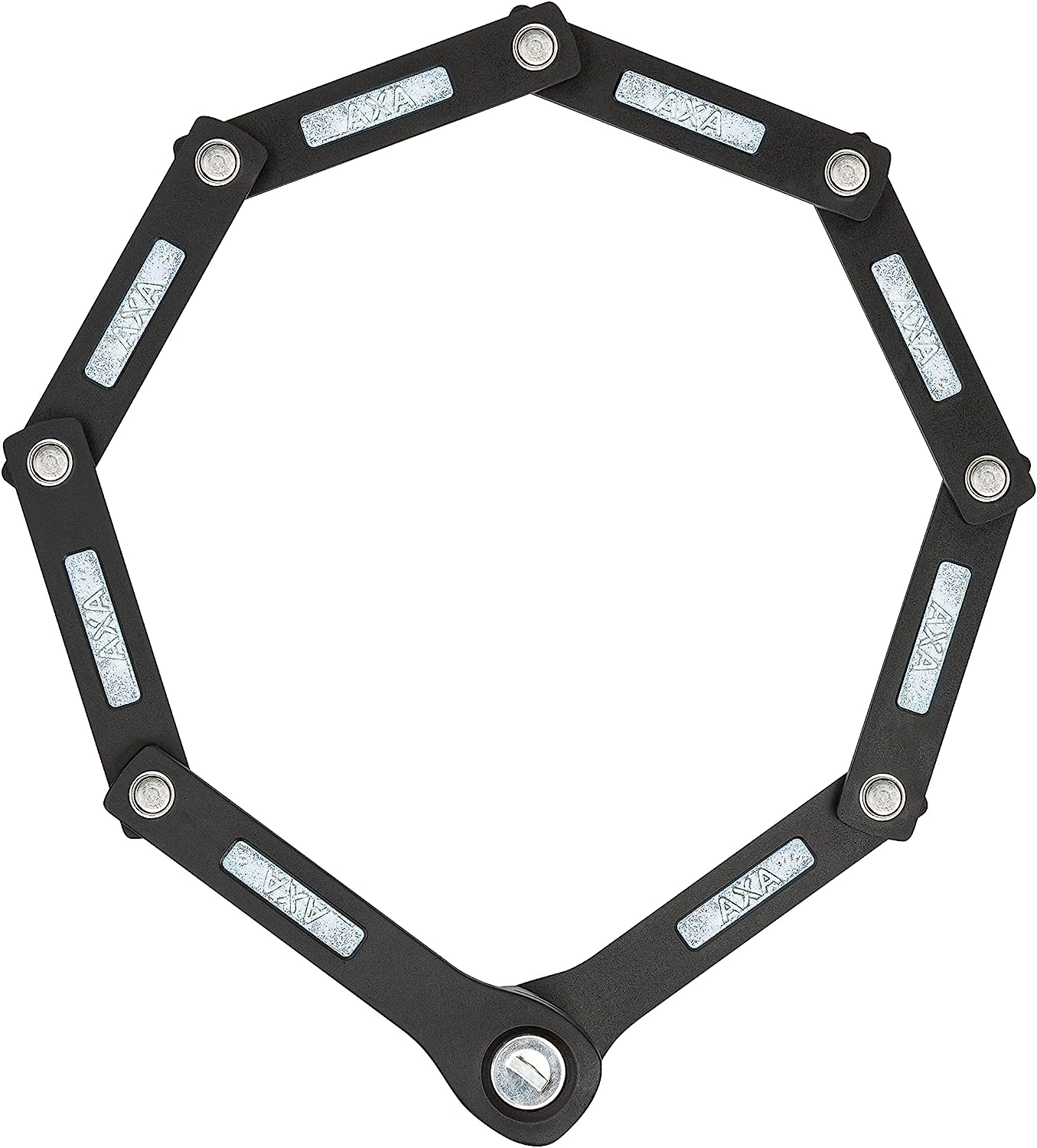 AXA 2231052010 80 Lite Folding Lock Shackle, Black, 80cm