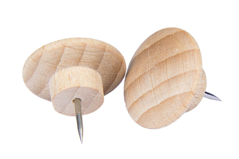 Legamaster 7-145125 - Chinchetas (madera de haya, 20 mm de diámetro, 25 unidades