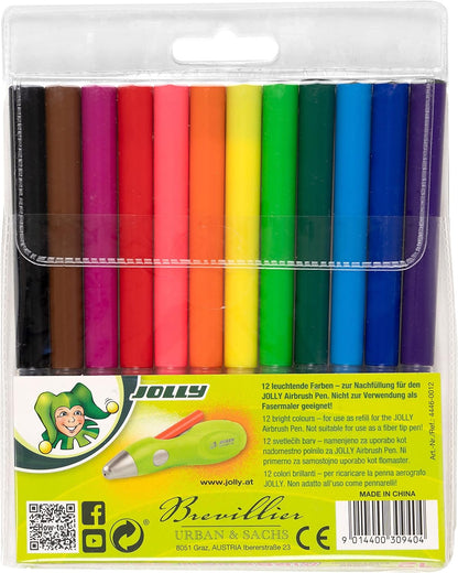 Jolly Airbrush Fun | Spray Paints for Children | Non-Toxic (Refill