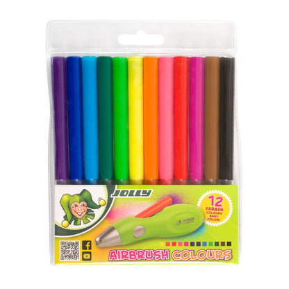 Jolly Airbrush Fun | Spray Paints for Children | Non-Toxic (Refill