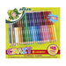 JOLLY Superstick Crazy Colouring Pencils 24 Pens with 48 Colours