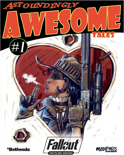 Impressions MUH052247 Fallout: Wasteland Warfare - Astoundingly Awesome Tales - Chapter 1 Card Game
