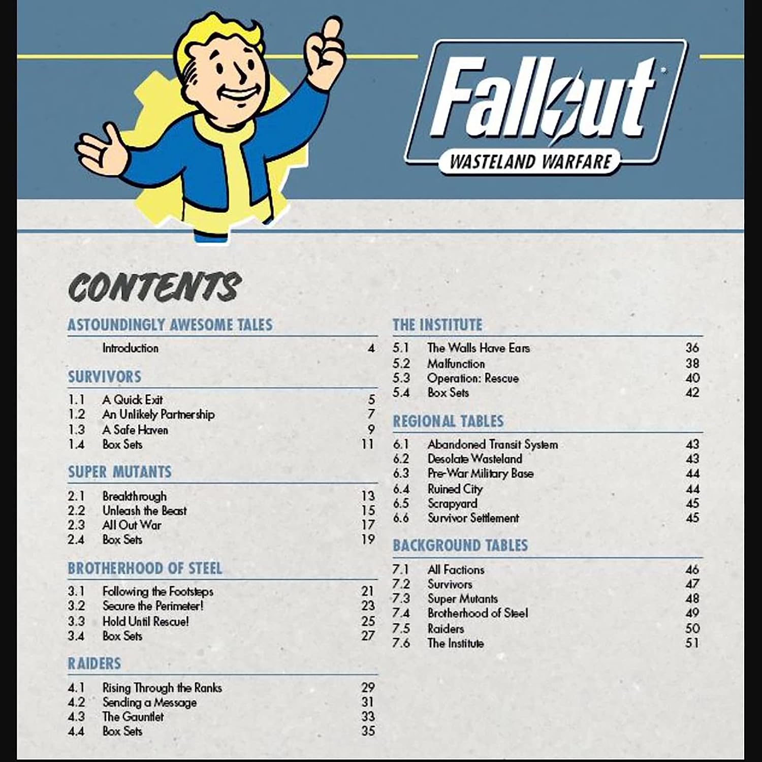 Impressions MUH052247 Fallout: Wasteland Warfare - Astoundingly Awesome Tales - Chapter 1 Card Game