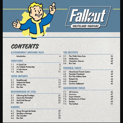 Impressions MUH052247 Fallout: Wasteland Warfare - Astoundingly Awesome Tales - Chapter 1 Card Game