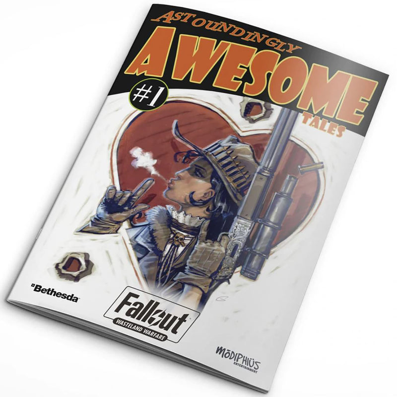 Impressions MUH052247 Fallout: Wasteland Warfare - Astoundingly Awesome Tales - Chapter 1 Card Game