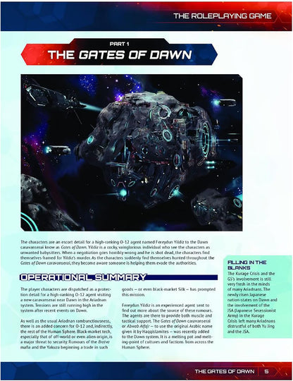 Modiphius Entertainment Infinity: Nebula of Mirrors Campaign - Paperback Book, RPG