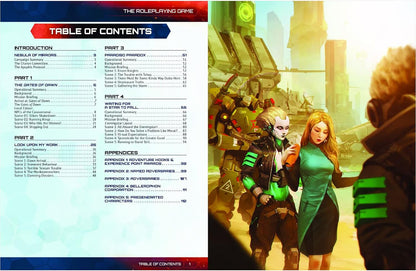 Modiphius Entertainment Infinity: Nebula of Mirrors Campaign - Paperback Book, RPG