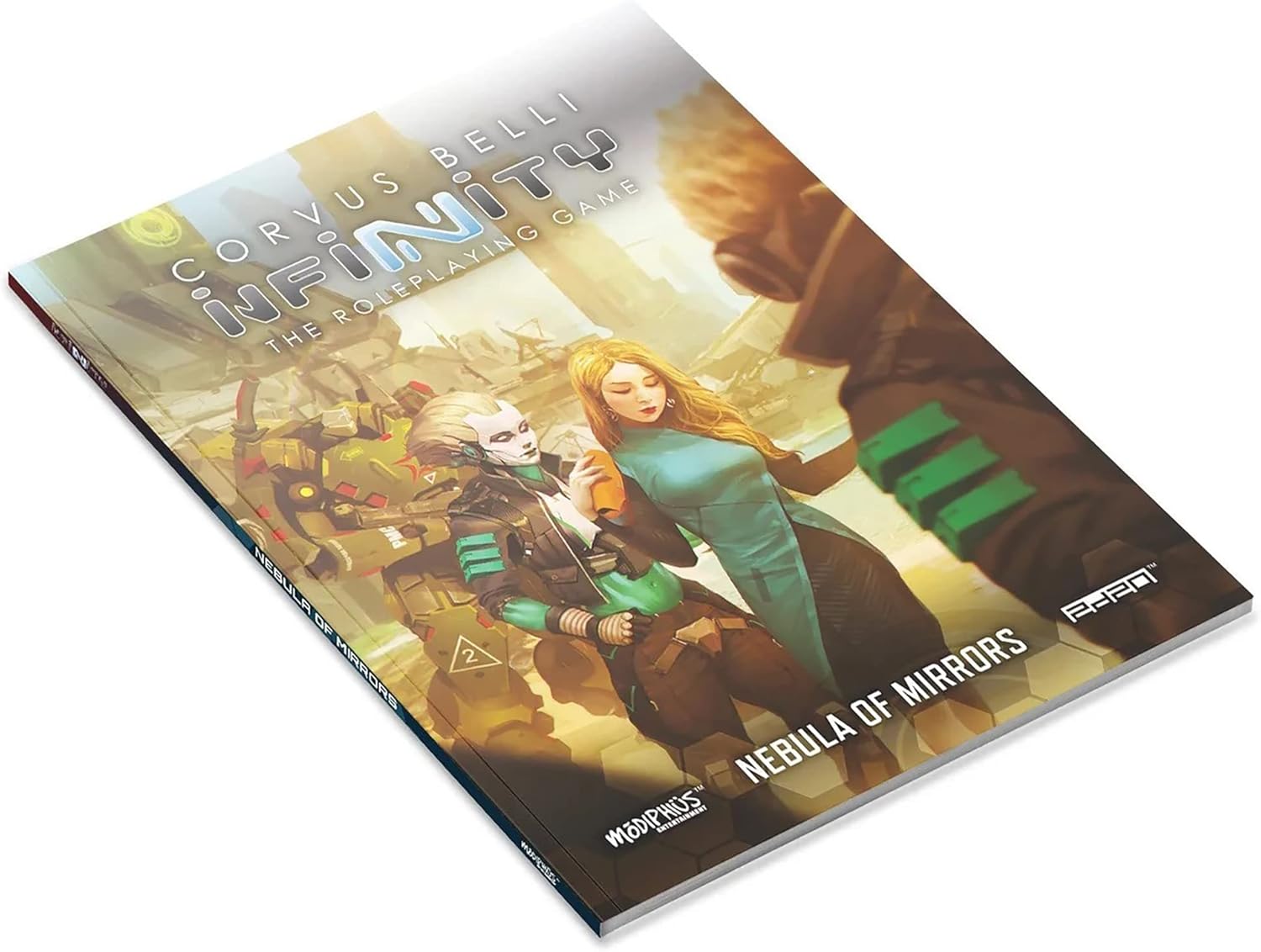 Modiphius Entertainment Infinity: Nebula of Mirrors Campaign - Paperback Book, RPG