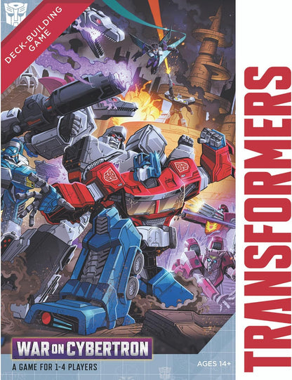 Renegade Game Studios Transformers Deck-Building Game: War On Cybertron - Stand Alone Game & Expansion, Ages 14+, 1-4 Players, 45-90 Min