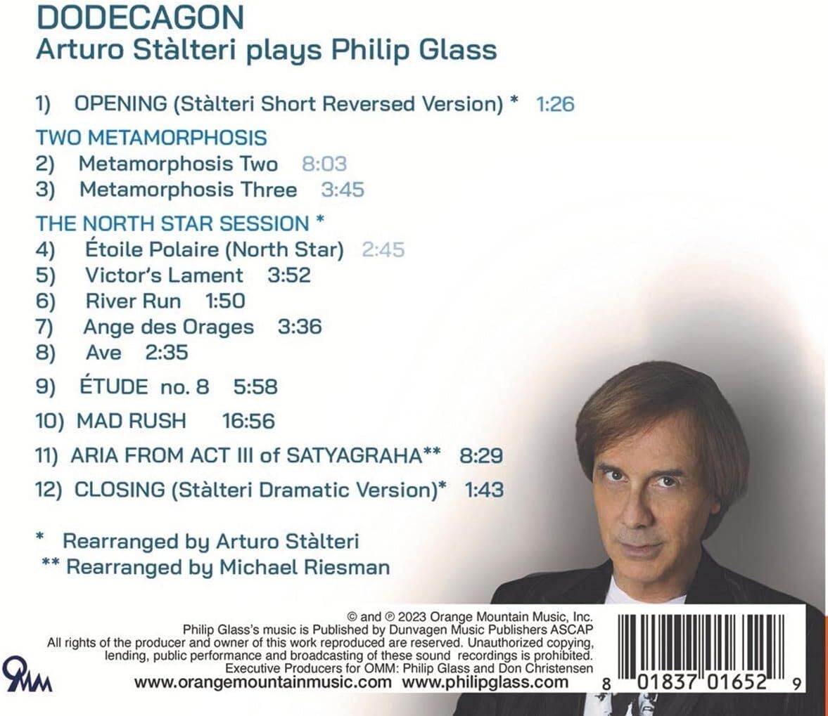 Dodecagon: Arturo Stàlteri Plays Philip Glass