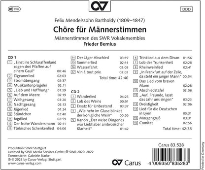 Chöre Für Männerstimmen