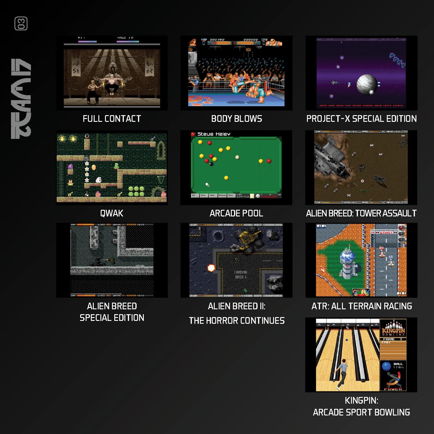 Evercade Team 17 Amiga Collection 1