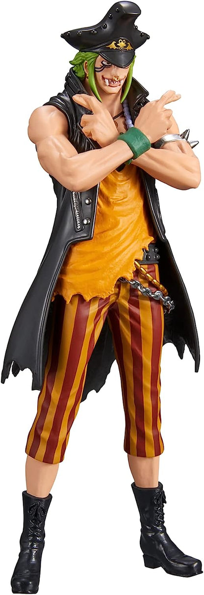 Banpresto DXF Figure Statue Bartolomeo One Piece Film Red The Grandline Men Bart Vol.11 BP19284 - Height 17cm