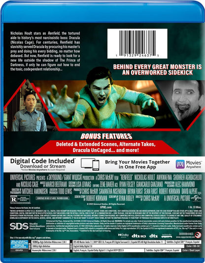 Renfield (Blu-ray + DVD + Digital