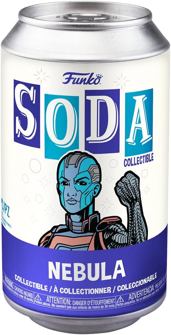 Funko Vinyl Soda: Guardians of The Galaxy Volume 3 - Nebula with Chase (Styles May Vary