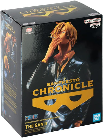 Banpresto Sanji One Piece Action Figure - Chronicle King of Artist 26 cm Multicolor