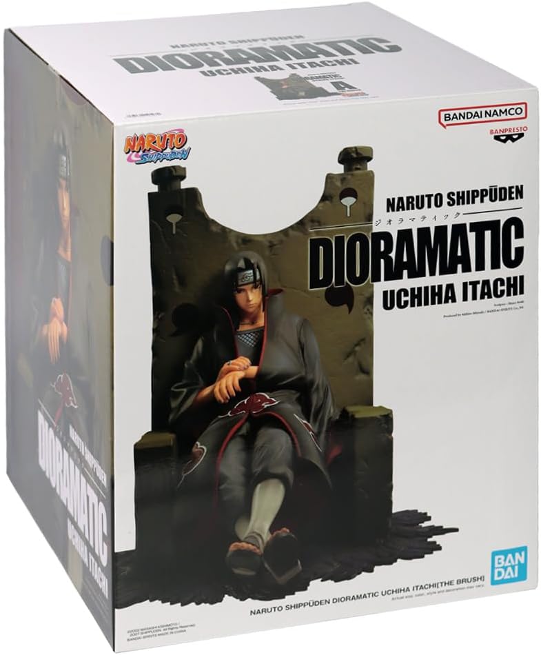 Banpresto - Naruto Shippuden - Dioramatic Uchiha Itachi (The Anime) Statue