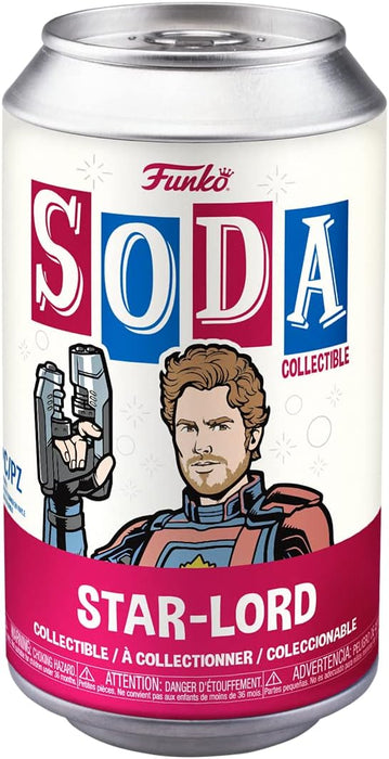 Funko Vinyl SODA, Marvel 3, Star Lord, 1/6 Odds for Rare Chase Variant, Guardians Of the Galaxy 3, Collectable Vinyl Figure, Gift Idea, Official Merchandise, Toys for Kids & Adults