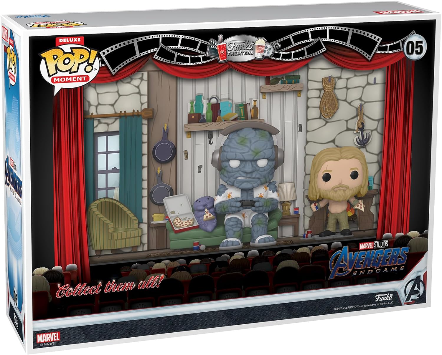 Funko POP! Moments Deluxe: Marvel Avengers Endgame - Thor’s House - Collectable Vinyl Figure - Gift Idea - Official Merchandise - Toys for Kids & Adults - Movies Fans - Model Figure for Collectors