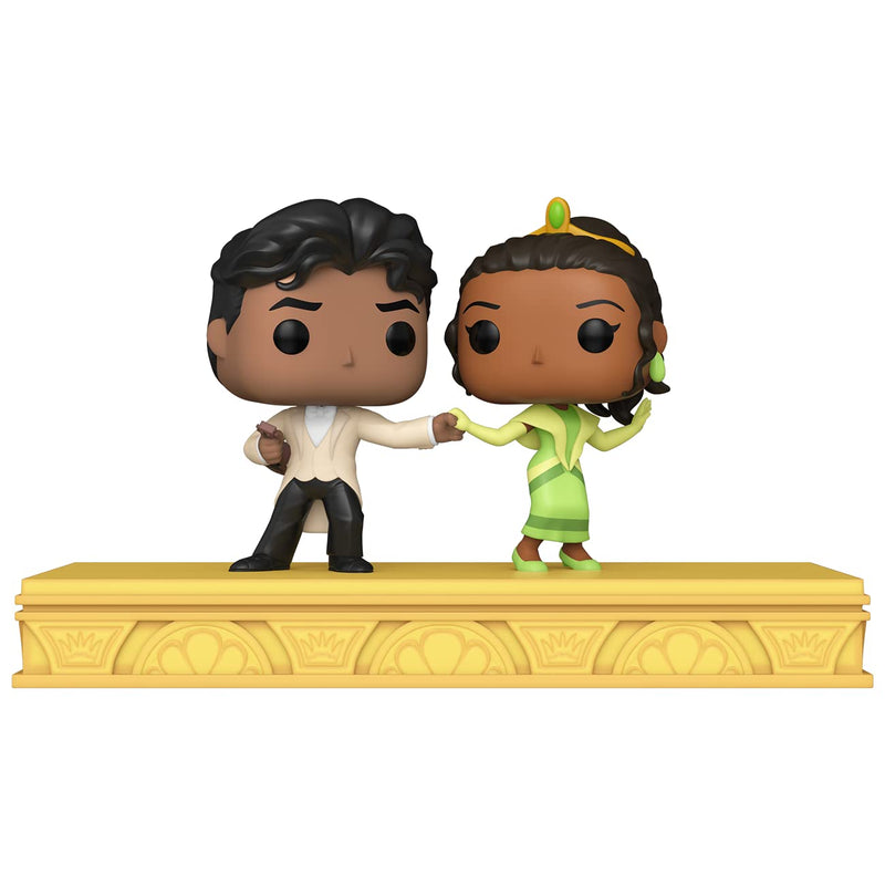 Funko Pop! Moment: Disney 100 - Princess Tiana & Naveen - Collectable Vinyl Figure - Gift Idea - Official Merchandise - Toys for Kids & Adults - Movies Fans - Model Figure for Collectors and Display