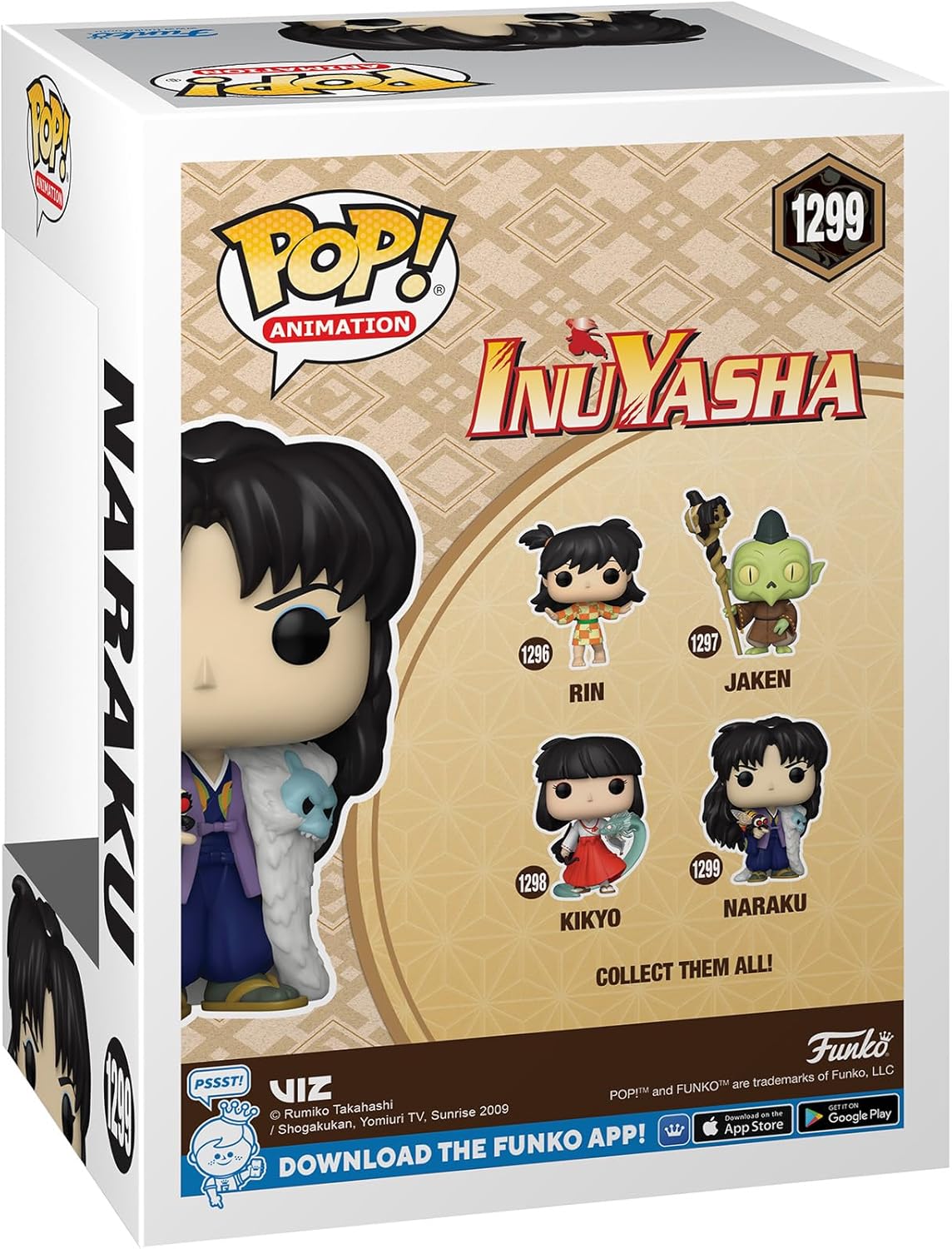 Funko POP! Animation: Inuyasha - Naraku - Collectable Vinyl Figure - Gift Idea - Official Merchandise - Toys for Kids & Adults - Anime Fans - Model Figure for Collectors and Display