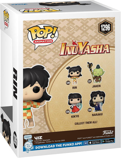 Funko Pop! Animation: Inuyasha - Rin - Figura de Vinilo Coleccionable - Idea de Regalo- Mercancia Oficial - Juguetes para Niños y Adultos - Anime Fans - Muñeco para Coleccionistas y Exposición