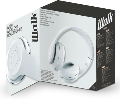 Walk Audio Wireless Headphones (White)