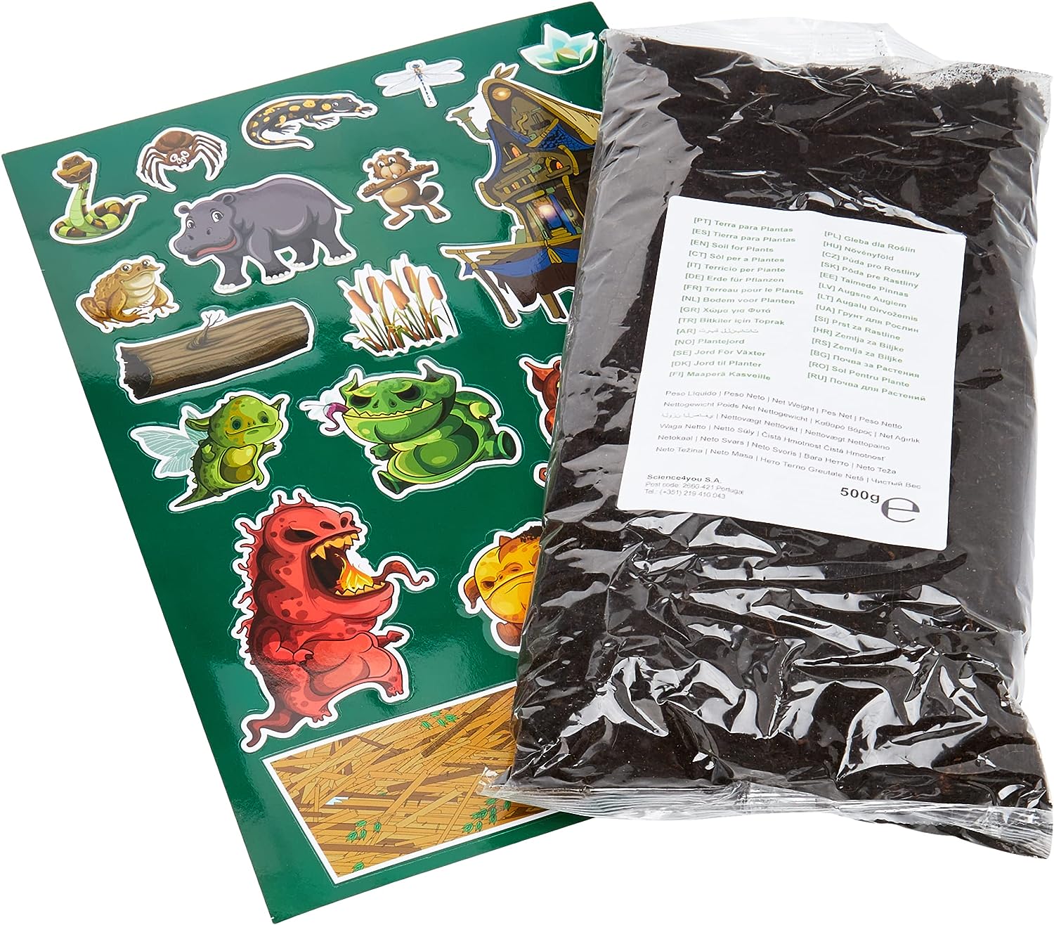 Science 4 You Swamp Monsters, Gama Eco-Science, Kit Educativo Stem para niños a Partir de 8 años (SY618886.106