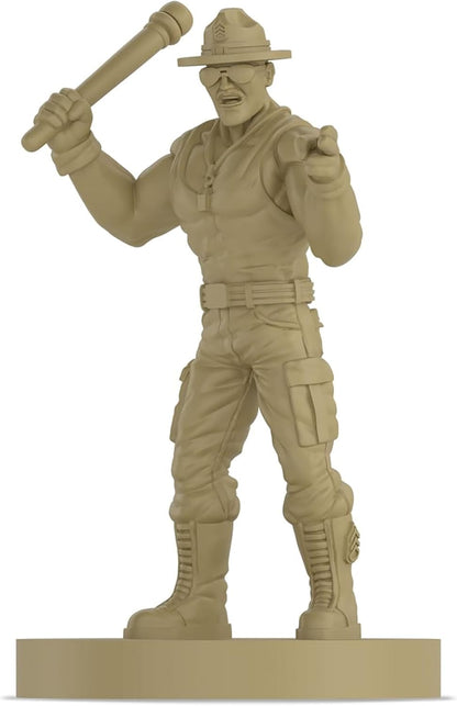 G.I. Joe Roleplaying Game: SGT Slaughter Limited Edition Accessory Pack - Set W/ Miniature, Sourcebooks, Tokens & More