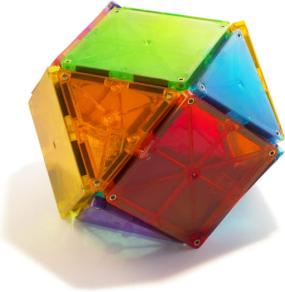 Magna-Tiles Clear Colors 32 piece set & Zog