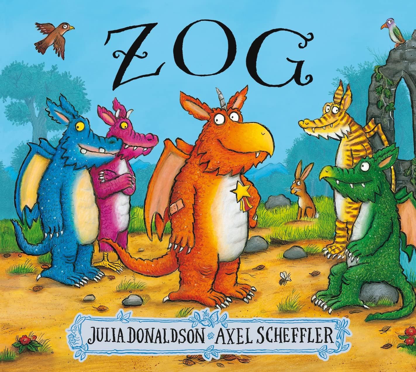 Magna-Tiles Clear Colors 32 piece set & Zog