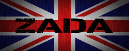 Personalised Printed Coffee MUG - Union Jack Design - Zada