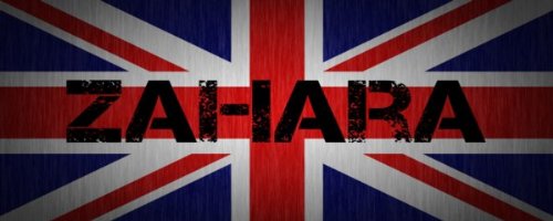 Personalised Printed Coffee MUG - Union Jack Design - Zahara