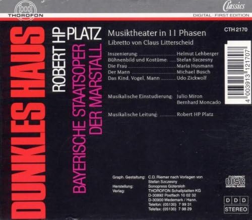 Dunkles Haus (Dark House) - Music Theatre In 11 Phases