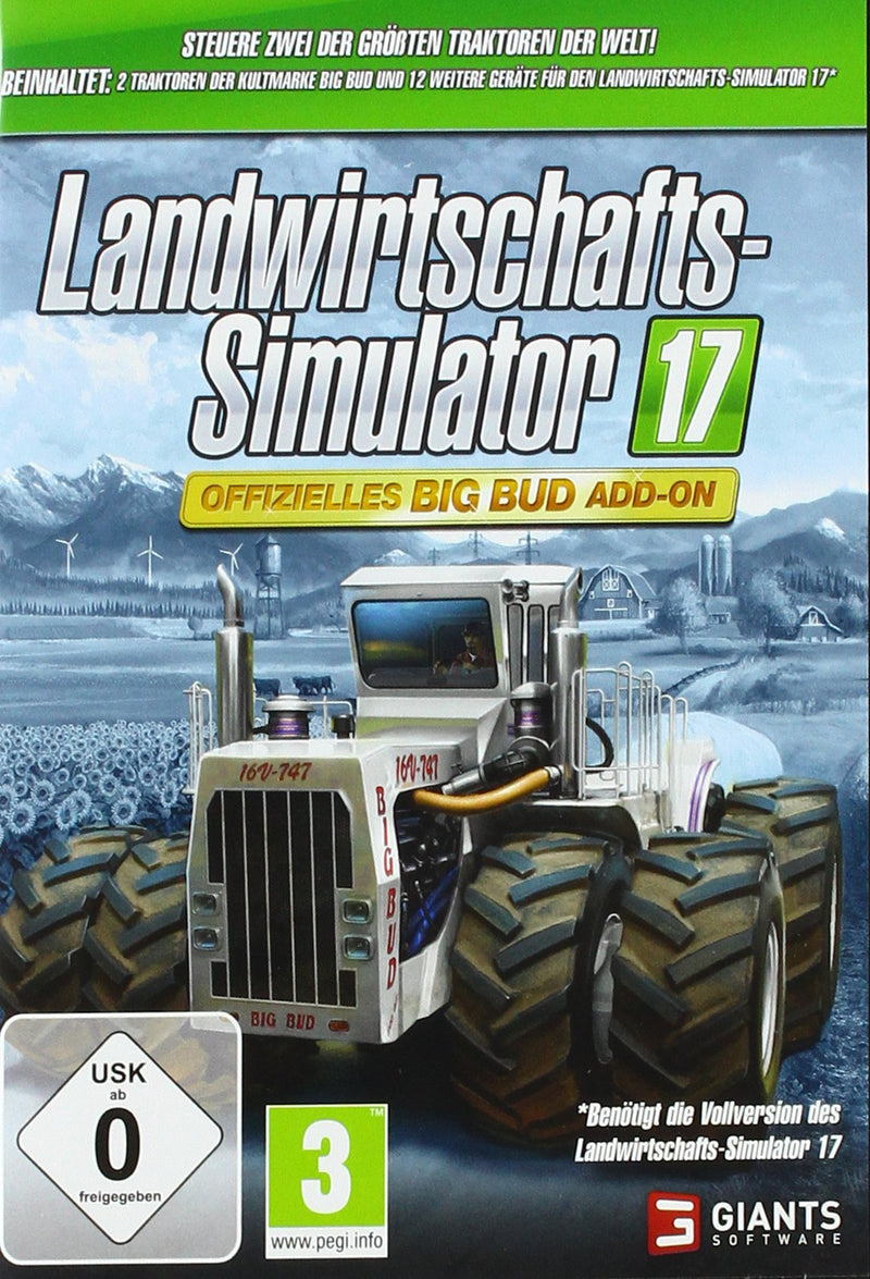 Landwirtschafts-Simulator 17: Offizielles Big Bud Add-On PC Big Bud