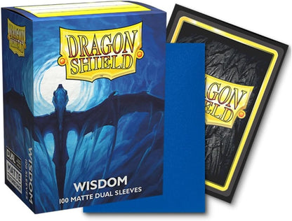 Dragon Shield Standard Size Matte Dual Sleeves - Wisdom (100 Sleeves