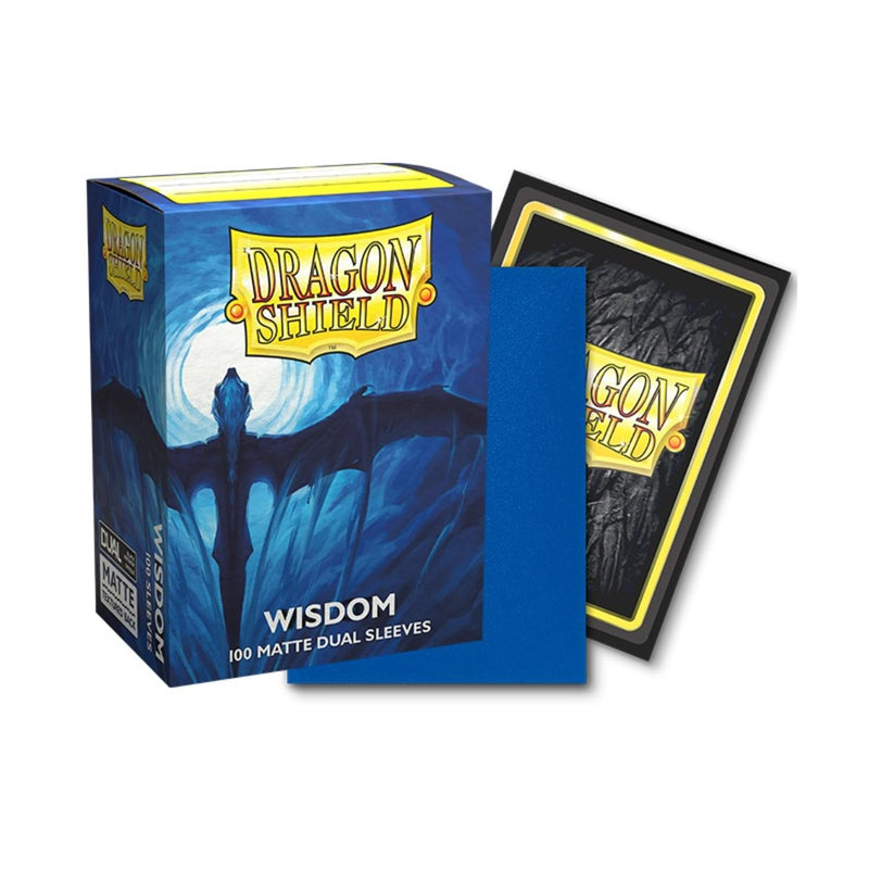 Dragon Shield Standard Size Matte Dual Sleeves - Wisdom (100 Sleeves