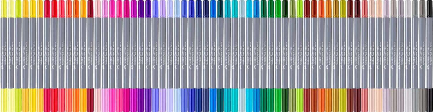 Faber-Castell Goldfaber Aqua Dual Marker - Portemonnee van 6 - Fantasy