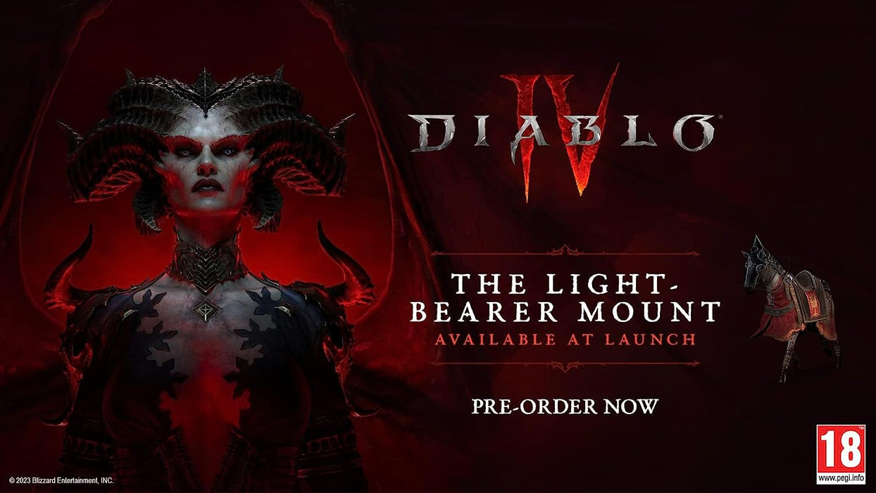 Diablo 4 + Light Bearer Mount + 666 Pack (PS5) PlayStation 5 Diablo 4 + Light Bearer Mount + 666 Pack