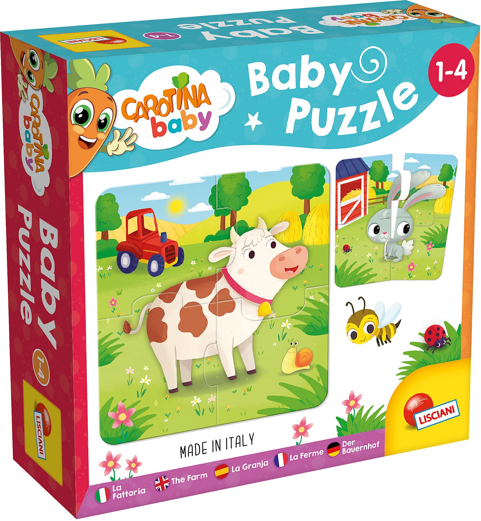 Liscianigiochi Puzzle Per Bambini, Multicolore, ‎80083