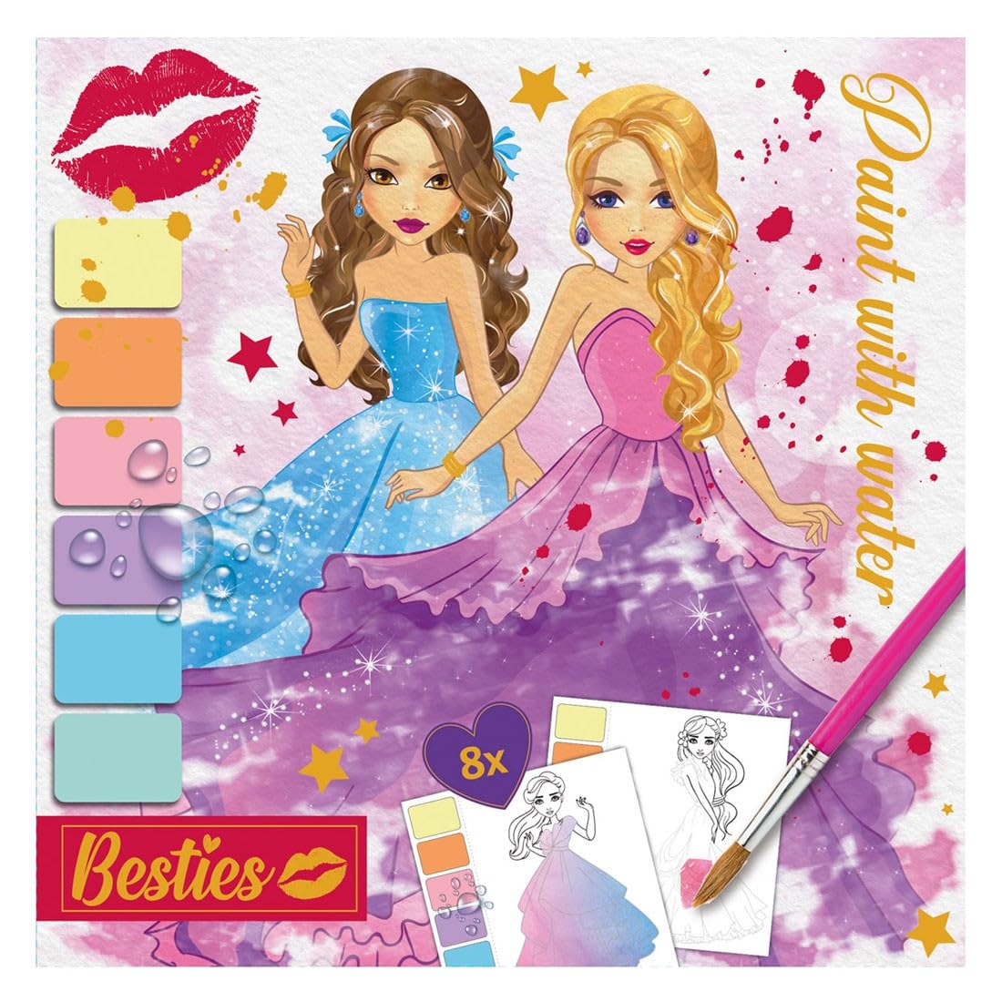 Besties - Besties Verven met Water Verfset