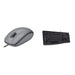 Logitech M110 Wired USB Mouse, Silent Buttons, Comfortable Full-Size Use Design, Ambidextrous PC/Mac/Laptop