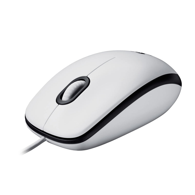 Logitech M100 Wired USB Mouse, 3-Buttons,1000 DPI Optical Tracking, Ambidextrous, Compatible with PC, Mac, Laptop