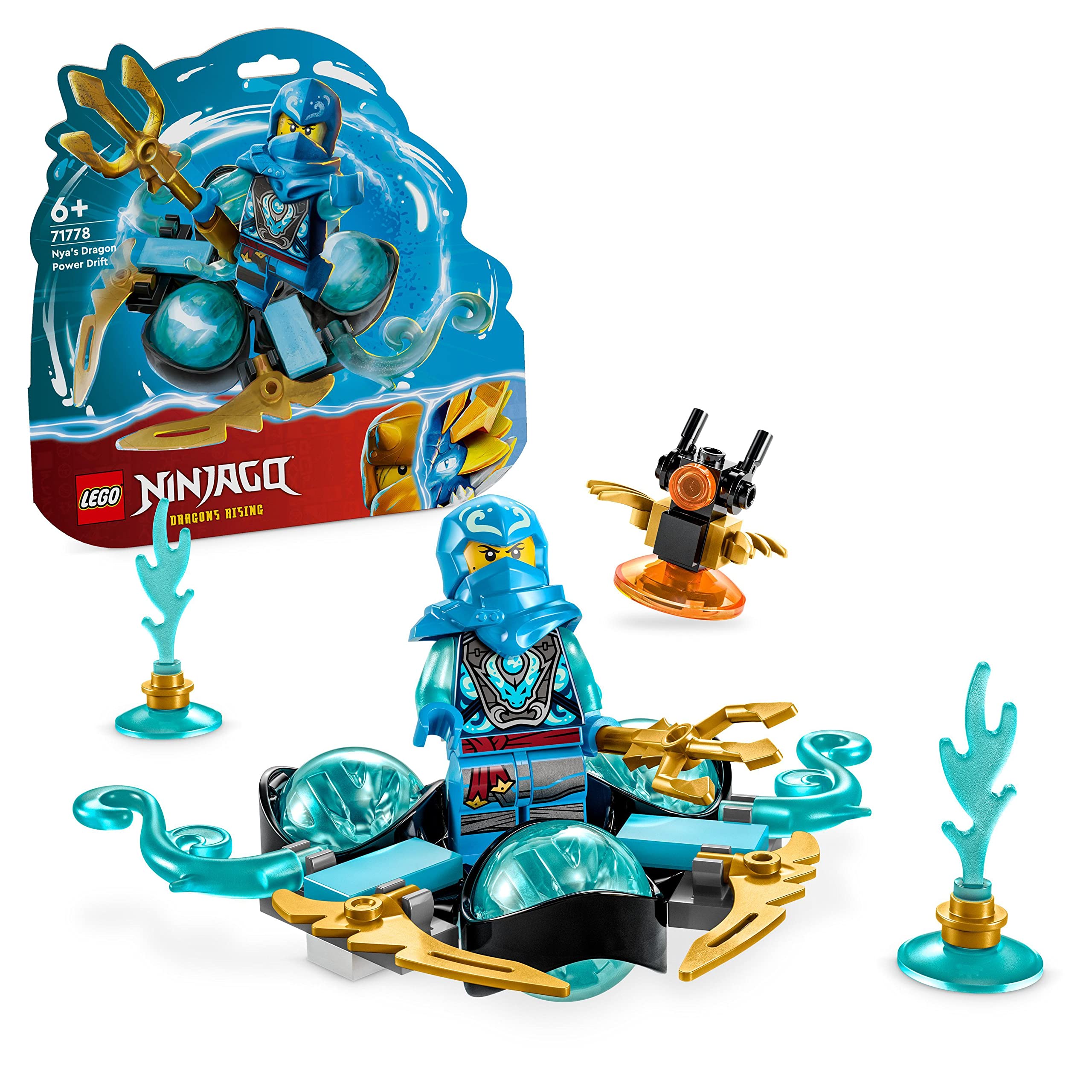 Lego Ninjago - Nya`S Dragon Power Drift ( 71778 )