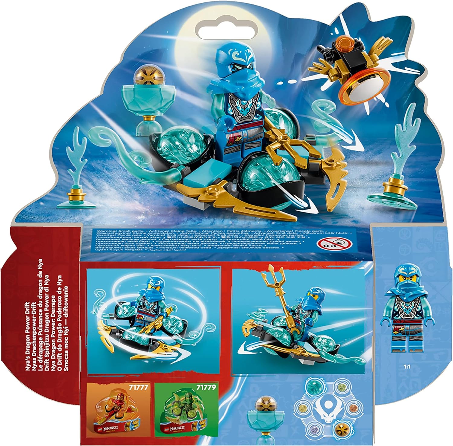 Lego Ninjago - Nya`S Dragon Power Drift ( 71778 )