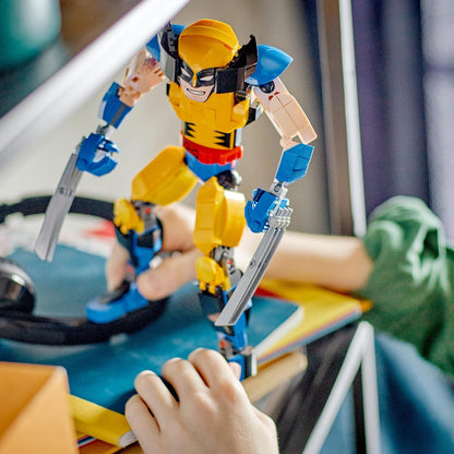 LEGO 76257 Marvel Wolverine Baufigur, Superhelden Action Figur mit Krallen aus X-Men, Spielzeug und Sammlerstück für Kinder, Jungen und Mädchen ab 8 Jahren