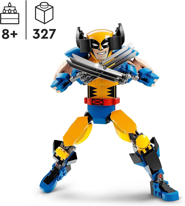 LEGO 76257 Marvel Wolverine Baufigur, Superhelden Action Figur mit Krallen aus X-Men, Spielzeug und Sammlerstück für Kinder, Jungen und Mädchen ab 8 Jahren