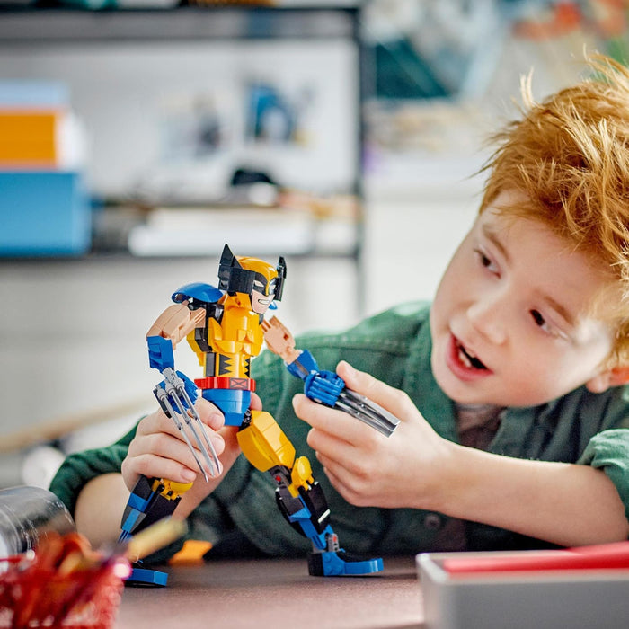 LEGO 76257 Marvel Wolverine Baufigur, Superhelden Action Figur mit Krallen aus X-Men, Spielzeug und Sammlerstück für Kinder, Jungen und Mädchen ab 8 Jahren