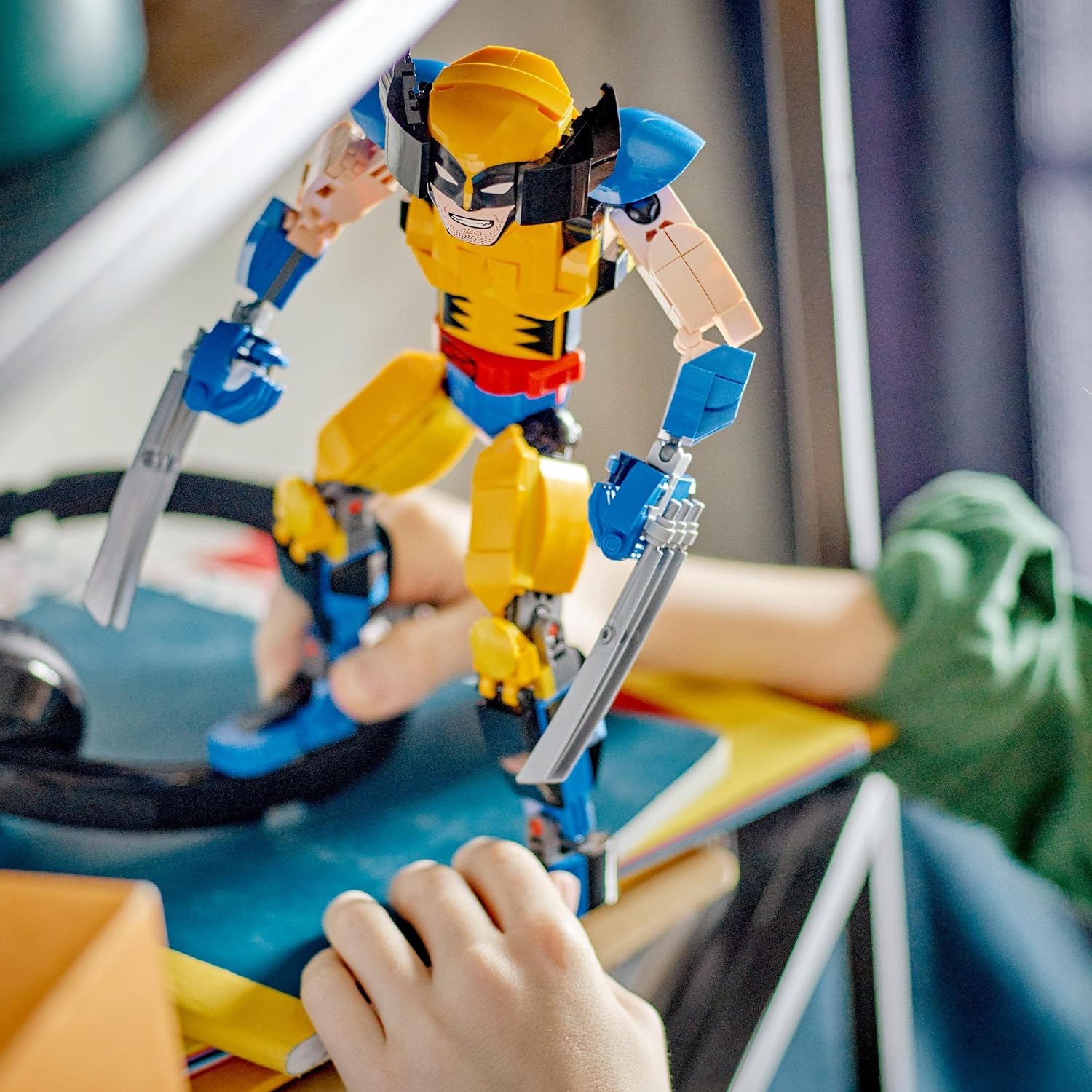 LEGO 76257 Marvel Wolverine Baufigur, Superhelden Action Figur mit Krallen aus X-Men, Spielzeug und Sammlerstück für Kinder, Jungen und Mädchen ab 8 Jahren